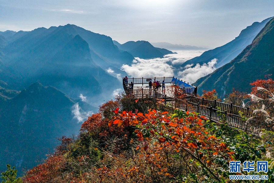 重庆巫溪：兰英大峡谷冬日风光6.jpg